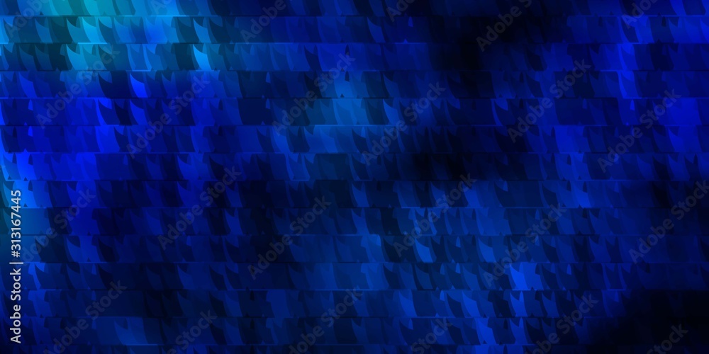Dark BLUE vector background with lines, triangles. Dark BLUE vector background with lines, triangles.
