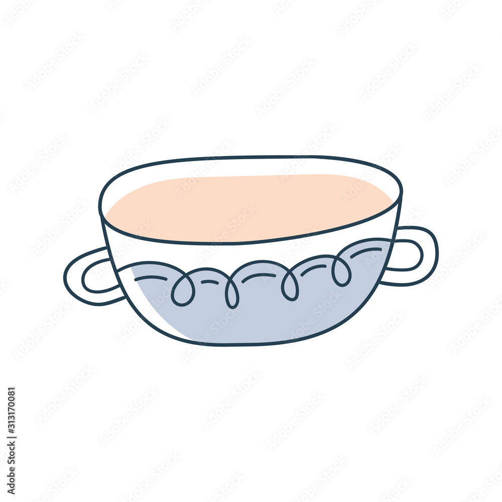 Plate cartoon doodle vector stock icon in flat style. Decoration kitchenware element Isolated on white background. Flat design. Vector illustration. Plate cartoon doodle vector stock icon in flat style. Decoration kitchenware element Isolated on white background. Flat design. Vector illustration.