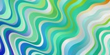 Light Multicolor vector background with curves. Colorful illustration in abstract style with bent lines. Pattern for websites, landing pages.
