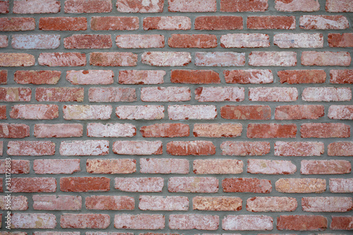 Brick wall light color pattern