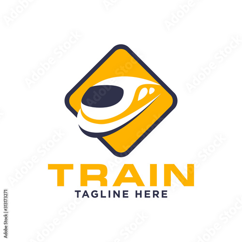 Speed Train logo Design Inspiration