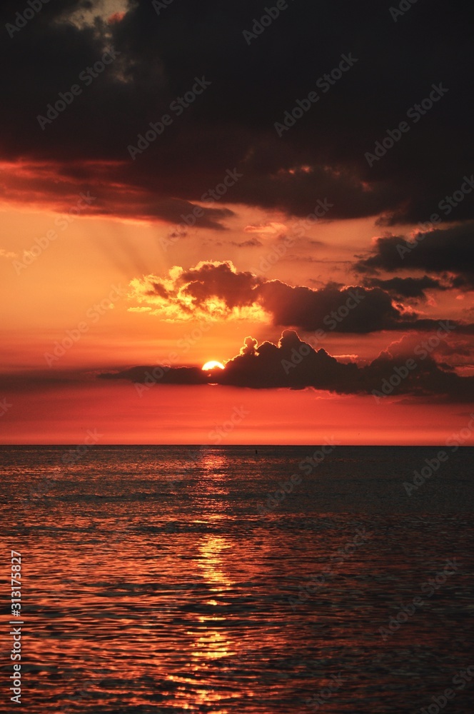 Fototapeta premium Sunset on Sanibel
