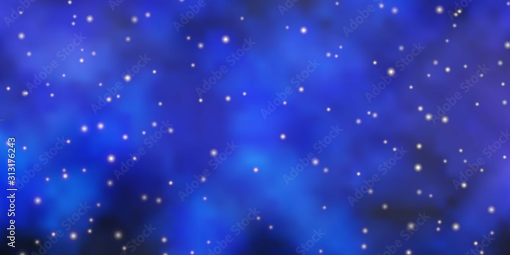 Dark Pink, Blue vector background with small and big stars. Colorful illustration in abstract style with gradient stars. Pattern for new year ad, booklets. Dark Pink, Blue vector background with small and big stars. Colorful illustration in abstract style with gradient stars. Pattern for new year ad, booklets.