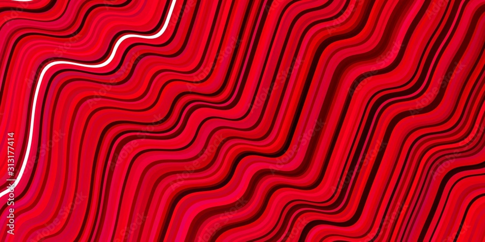 Light Red vector background with wry lines. Light Red vector background with wry lines.
