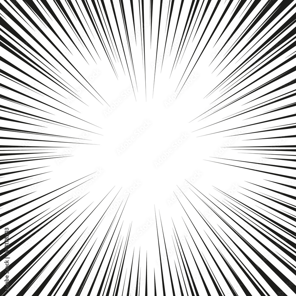 Speed lines Flying particles Seamless pattern Fight stamp Manga graphic texture Sun rays or star burst Black vector elements on white background Speed lines Flying particles Seamless pattern Fight stamp Manga graphic texture Sun rays or star burst Black vector elements on white background