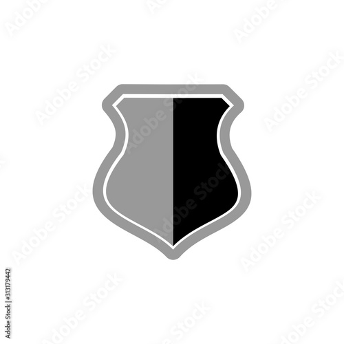shield icon vector design symbol