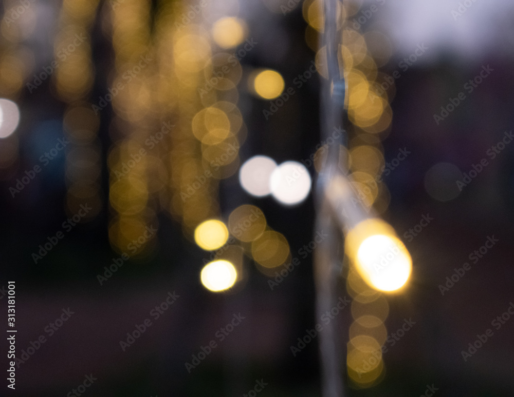 Colorful light bulbs on a bokeh background. Colorful light bulbs on a bokeh background.