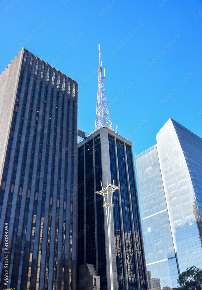 Fototapeta premium Glass building
