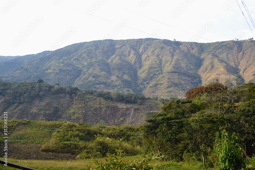 Obraz premium view of mountains