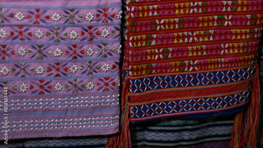Hand woven silk Hand woven silk