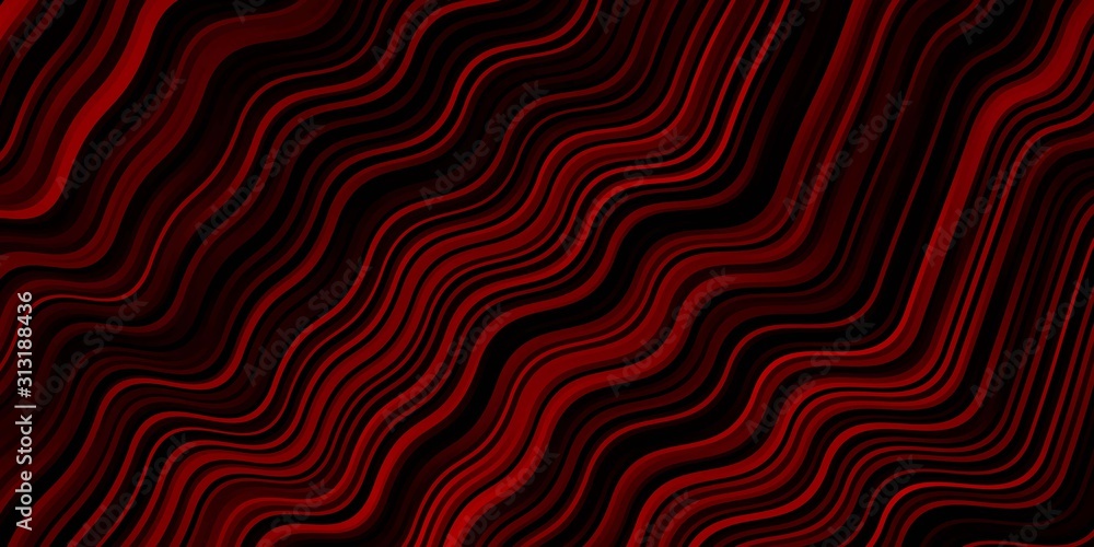 Dark Red vector backdrop with bent lines. Bright sample with colorful bent lines, shapes. Smart design for your promotions. Dark Red vector backdrop with bent lines. Bright sample with colorful bent lines, shapes. Smart design for your promotions.