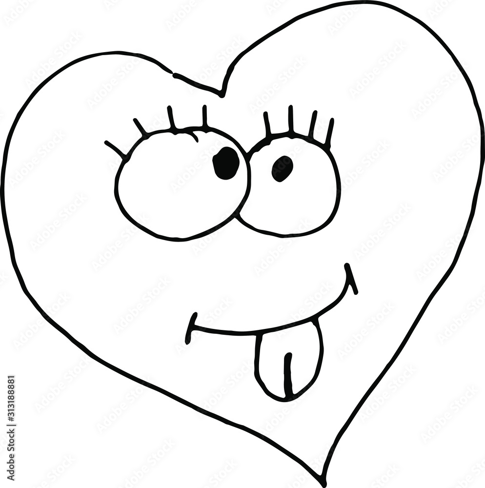 hearts with different emotions Valentine hearts with different emotions Valentine