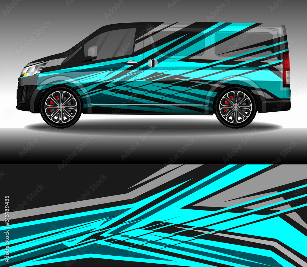 Wrap car decal design vector, custom livery race rally car vehicle sticker and tinting. Wrap car decal design vector, custom livery race rally car vehicle sticker and tinting.