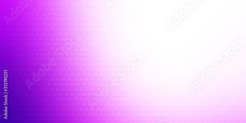 Light Pink vector pattern in square style. Rectangles with colorful gradient on abstract background. Template for cellphones.