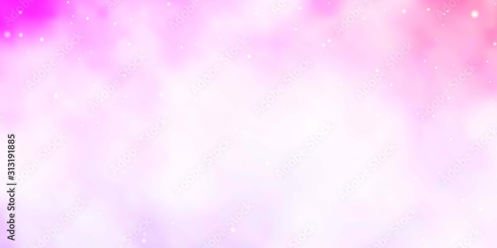 Light Purple, Pink vector layout with bright stars. Modern geometric abstract illustration with stars. Design for your business promotion. Light Purple, Pink vector layout with bright stars. Modern geometric abstract illustration with stars. Design for your business promotion.