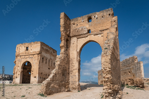 Fotografie Merenids Tombs in Fez, Morocco