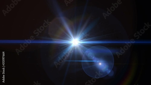 Wallpaper Mural Optical Lens Flare Effect, Light Burst. 4K Resolution. Very High Quality and Realistic. 60 Fps. Torontodigital.ca
