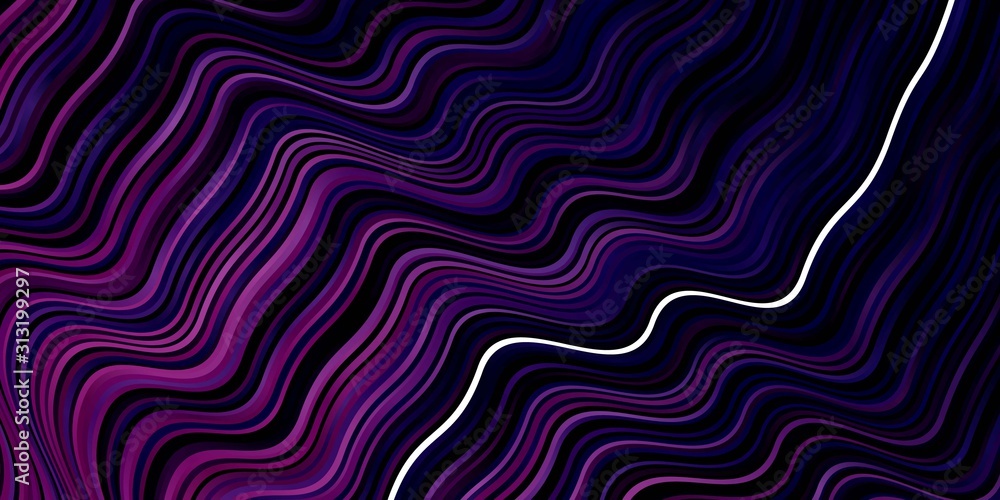 Dark Pink vector texture with circular arc. Illustration in abstract style with gradient curved. Pattern for ads, commercials. Dark Pink vector texture with circular arc. Illustration in abstract style with gradient curved. Pattern for ads, commercials.