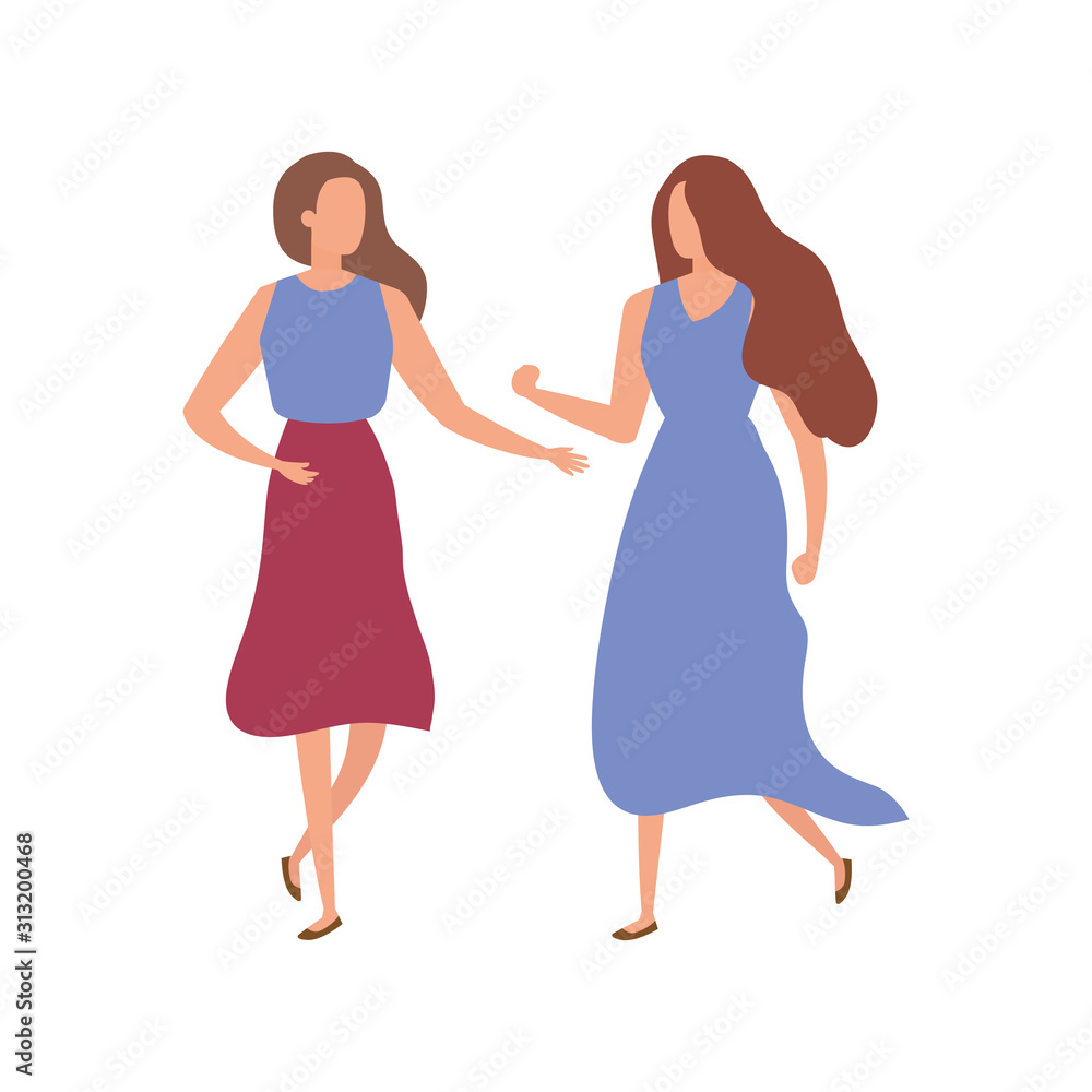 beautiful women avatar character icon beautiful women avatar character icon