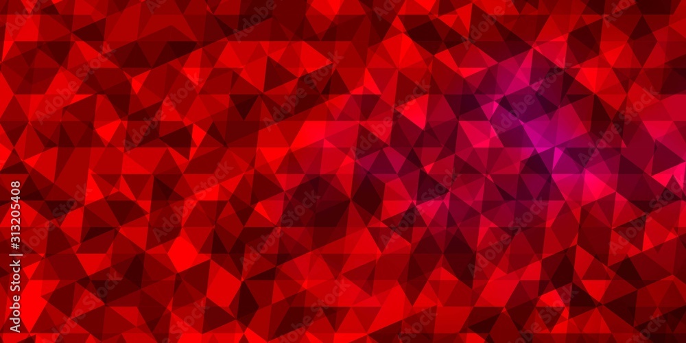 Light Pink vector background with triangles. Light Pink vector background with triangles.