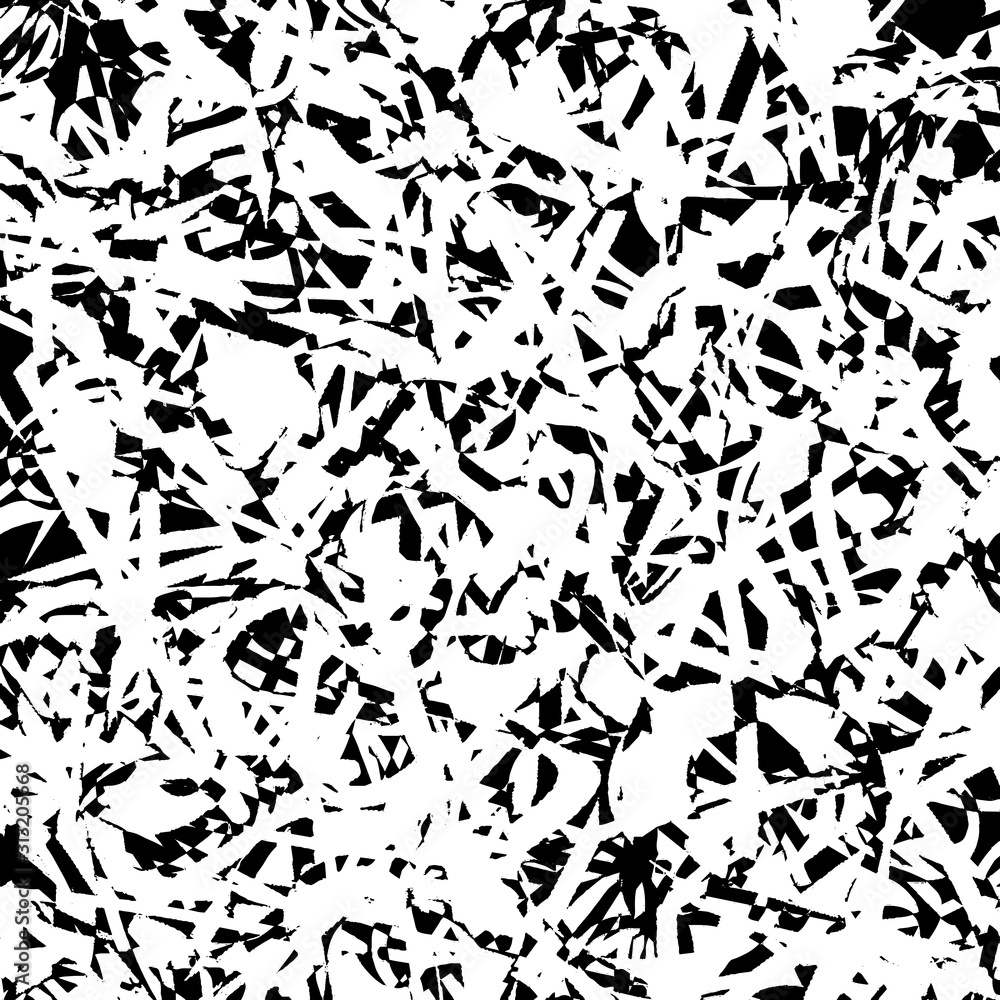 Grunge background black and white. Abstract vector texture of scratches, dirt Grunge background black and white. Abstract vector texture of scratches, dirt