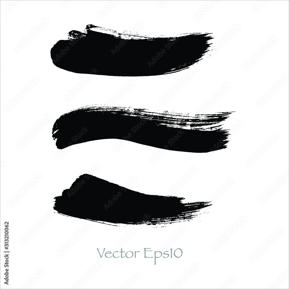 Fototapeta premium stroke color background.Vector paint watercolor.