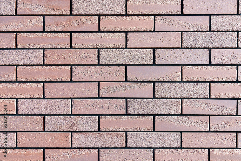 Obraz premium Red brick wall pattern background and texture