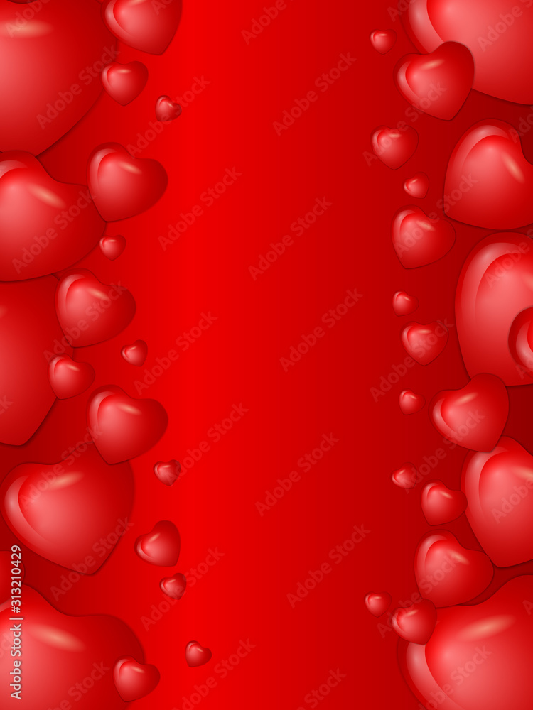 Hearts background Hearts background