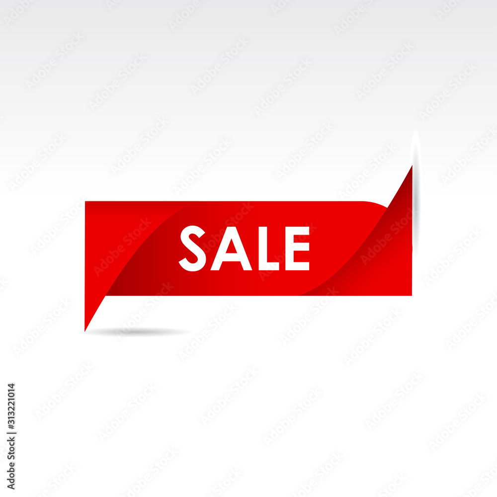 Sale Logo Banner With Gradient Background For Advertising Sale Logo Banner With Gradient Background For Advertising
