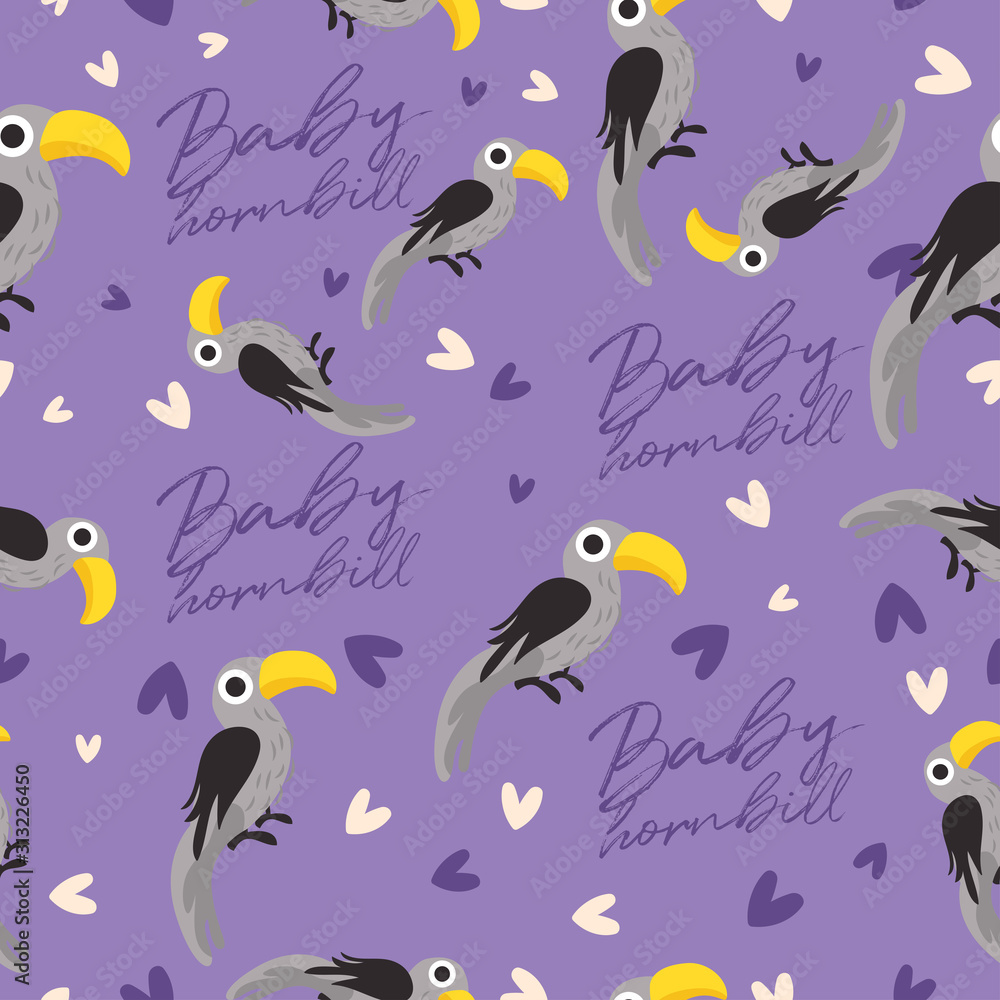 Big set of young animal seamless pattern : Vector Illustration Big set of young animal seamless pattern : Vector Illustration