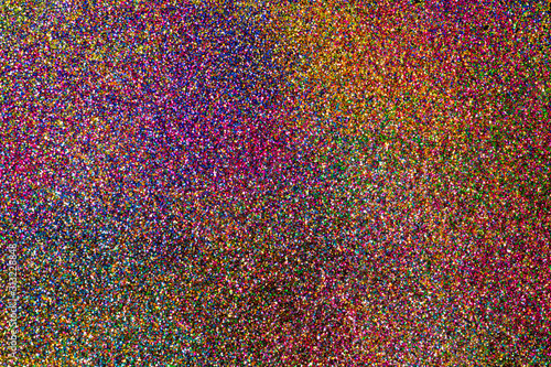 closeup colourful glitters abstract background