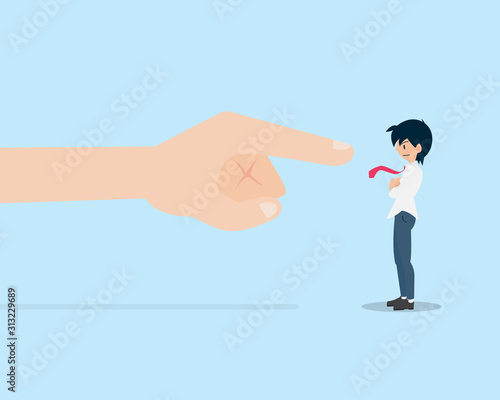 Salary Man are Blamed but not Afraid because of Confidence