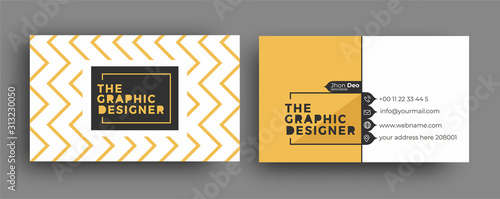 Business Card - Creative and Clean Modern Business Card Template.