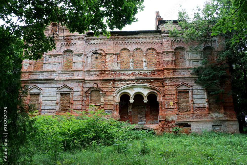 Old castle. Estate of gerards across Belarus.