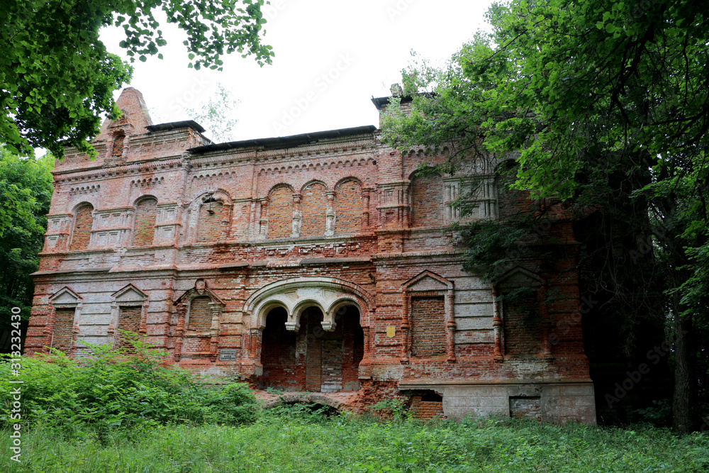 Old castle. Estate of gerards across Belarus.