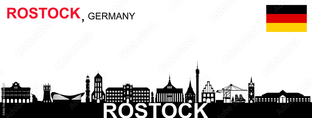 Rostock Silhouette