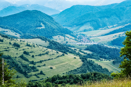 Fototapeta Naklejka Na Ścianę i Meble -  Big Fatra mountains, Liptovske Revuce, Slovakia