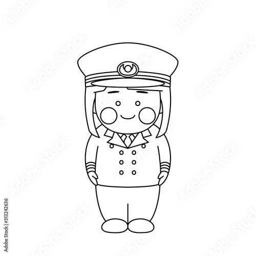 女性キャラクター航海士