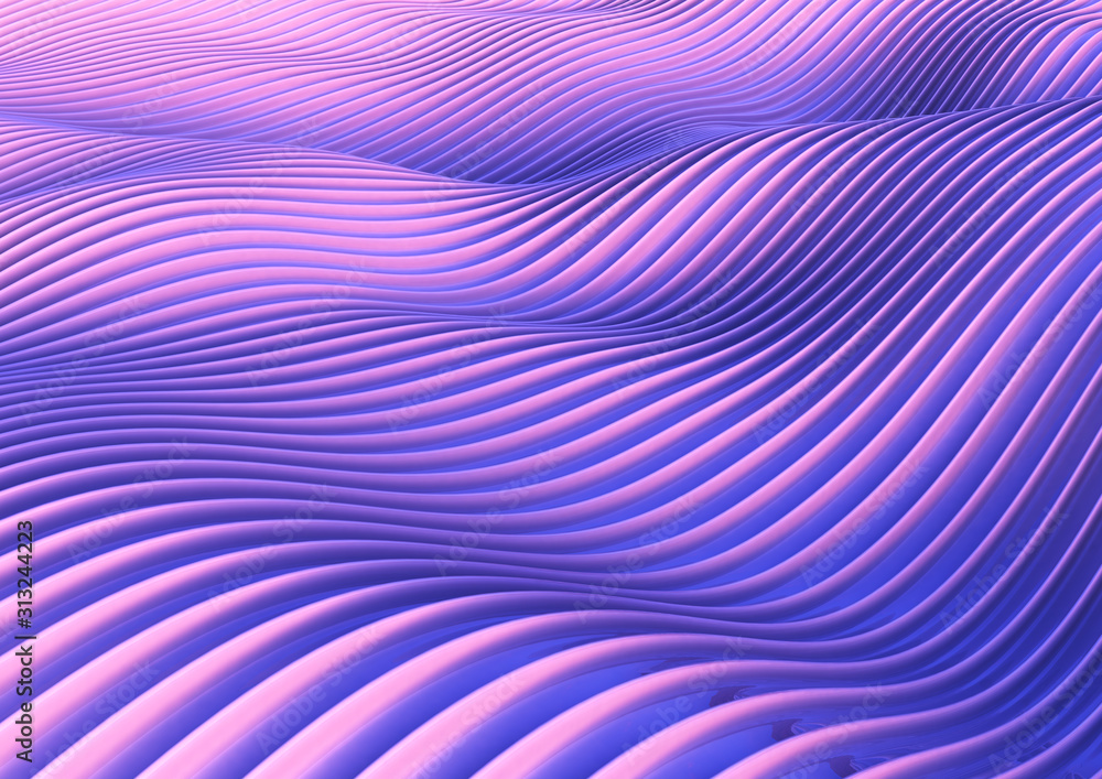 Fototapeta premium Abstract wave background.