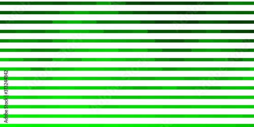 Light Green vector pattern with lines. Geometric abstract illustration with blurred lines. Smart design for your promotions.