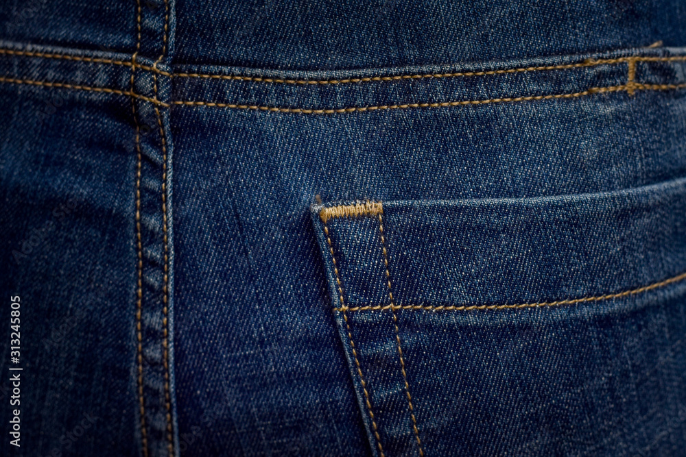 Rear view of blue jeans, Full frame texture resolution. Rear view of blue jeans, Full frame texture resolution.