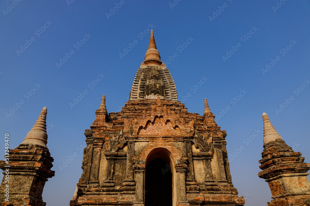 Buddhist temple in Bagan, Myanmar