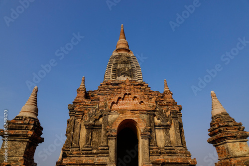Buddhist temple in Bagan  Myanmar
