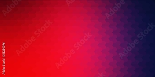 Light Blue, Red vector pattern with lines. Modern abstract illustration with colorful lines. Template for your UI design.