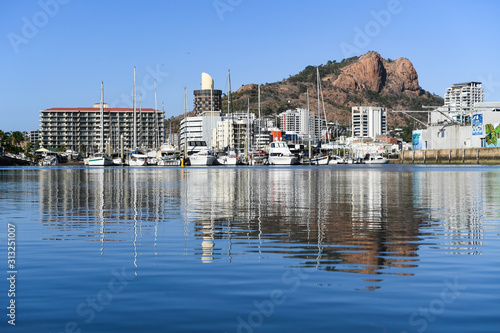 A general view of the marina in Townsville, Queensland, Australia.
