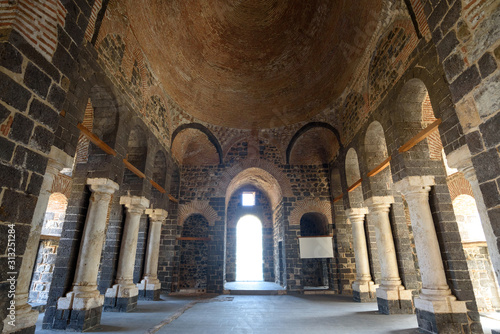 Ruins of 3rd century Saint George church in Diyarbakir, Turkey