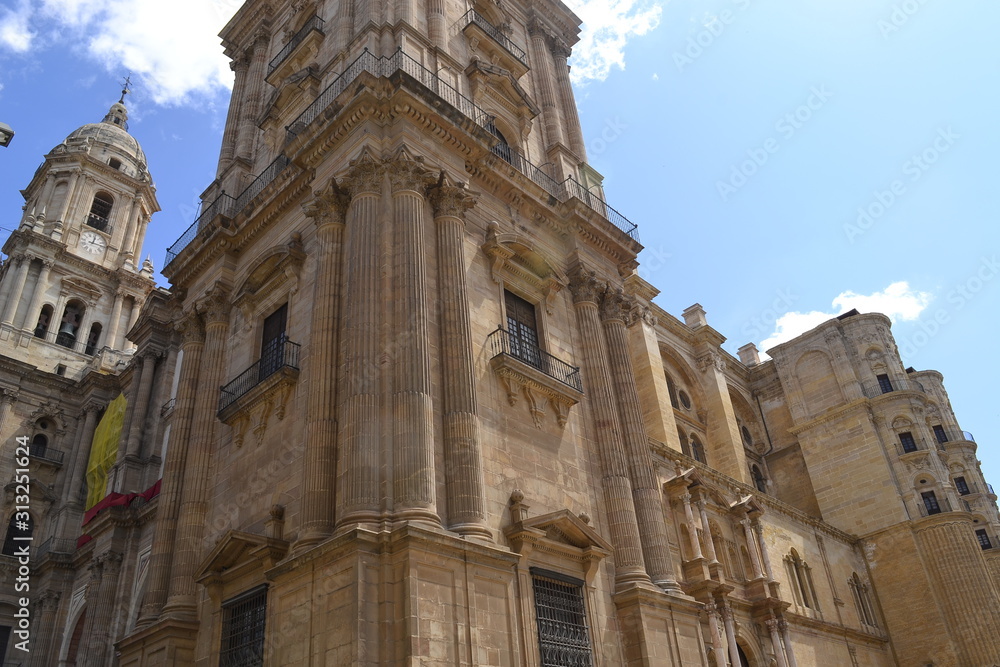 Fototapeta premium Cathedral Malaga Spain