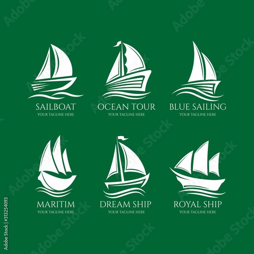 Boat logo collection