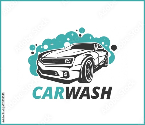 car wash logo