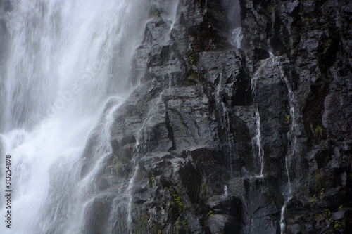 waterfalls and levadas on the island of Madeira  Portugal